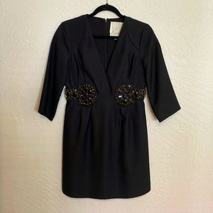 Karta black jeweled dress size L